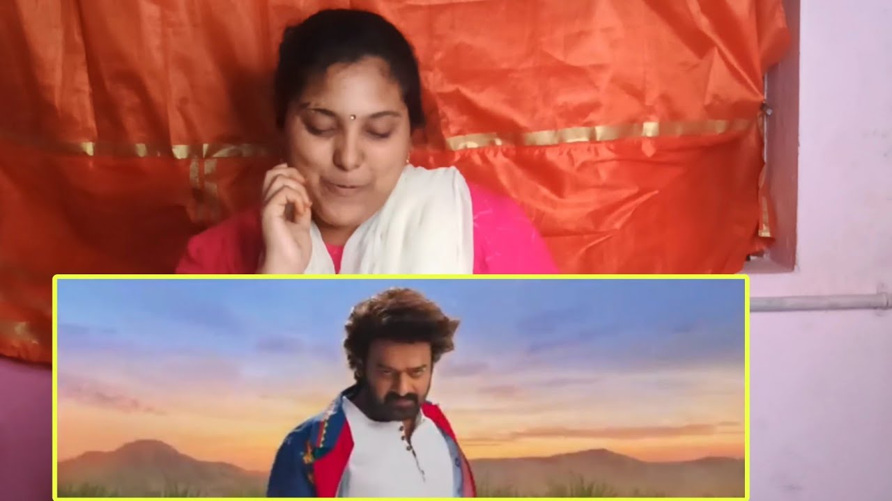 The RajaSaab Prabhas Intro Scene Reaction | Rebel star Prabhas | Telugu Ammai Reaction 