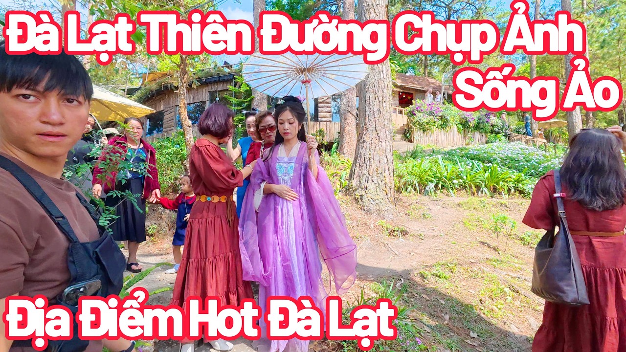 Đà Lạt Những Khu Hot, Đưa Khách Đi Thăm Cô Long Happy Hill