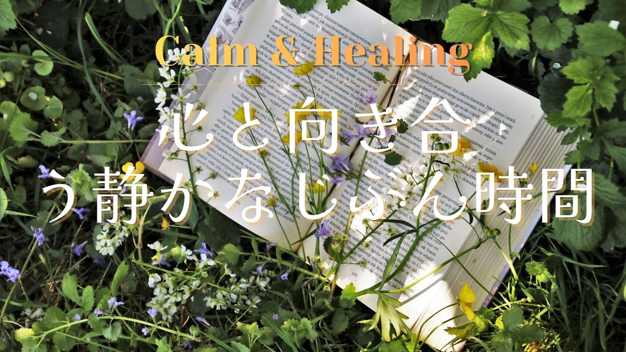 【BGM】心と向き合う静かなじぶん時間｜癒しBGM｜piano｜calming｜作業用BGM｜読書用BGM｜healing | リラックス音楽 | 3時間BGM｜relaxation
