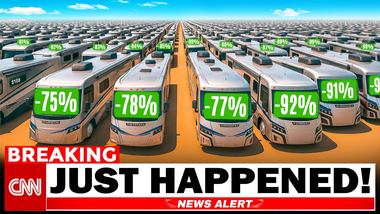 4 Million Motorhomes DUMPED! Used Motorhome MARKET CRASH