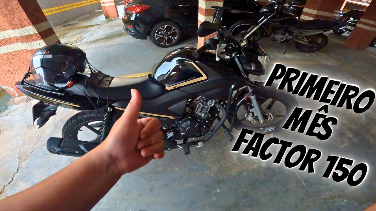UM MÊS DE FACTOR 150 2024! POR QUÊ COMPREI A MOTO? (BELÉM)