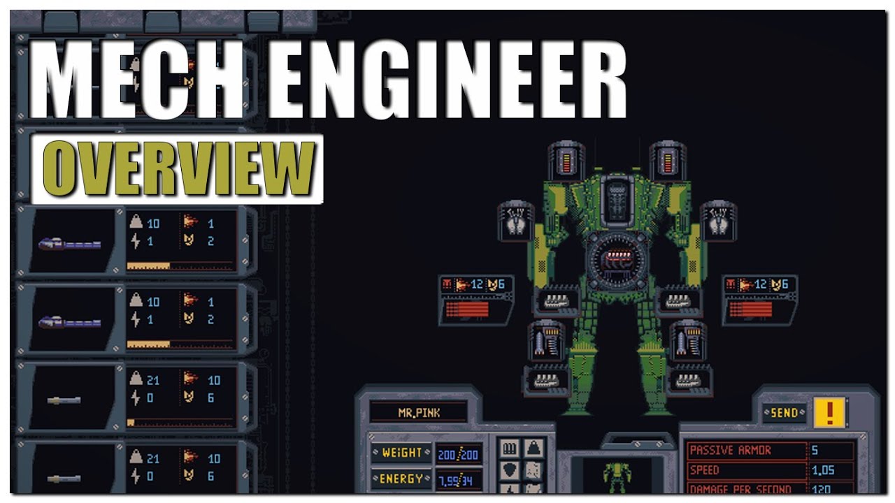Mech Engineer Gameplay Overview | 2022