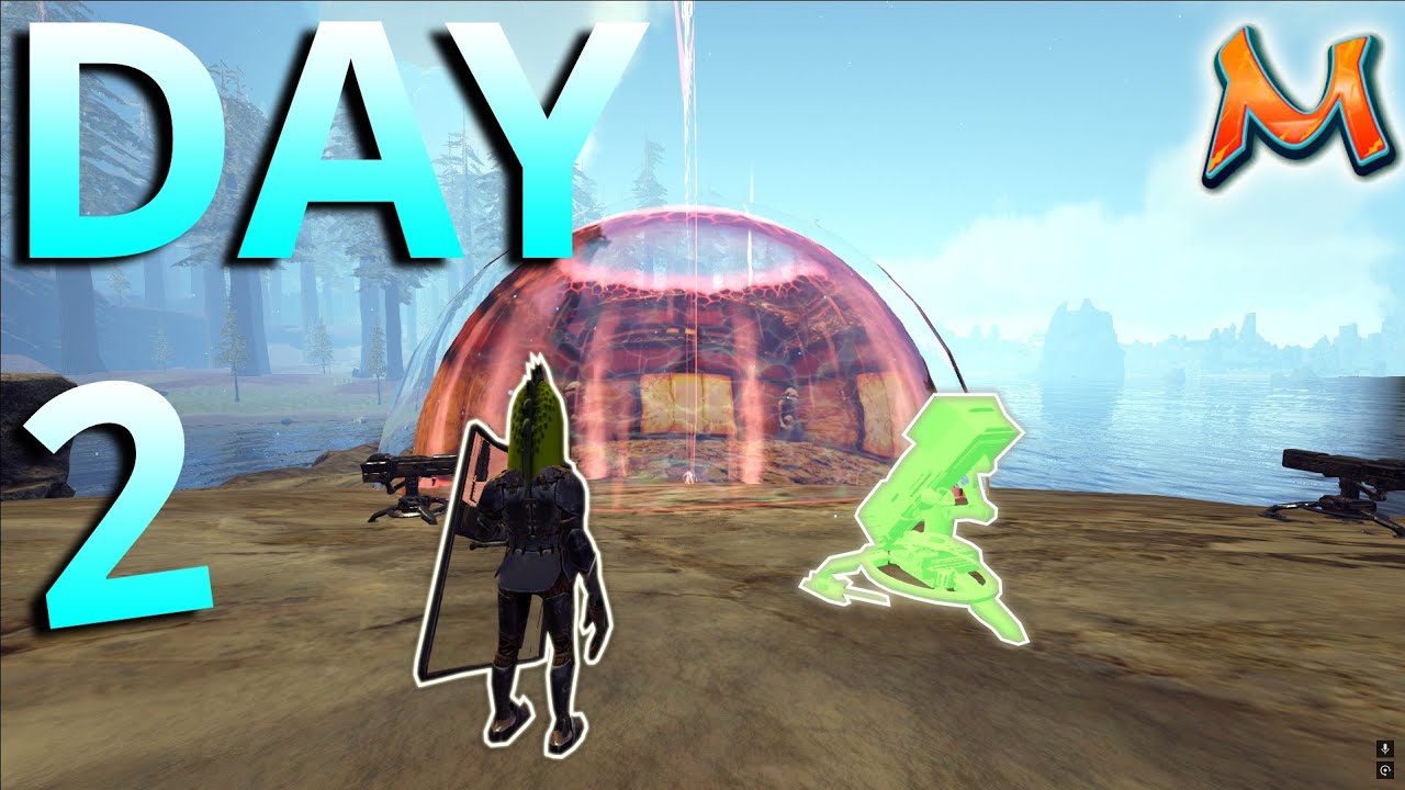 SOLO COUNTERING A BOSS FIGHT AND FOBBING AN ICE CAVE DAY 2 | ARK PvP