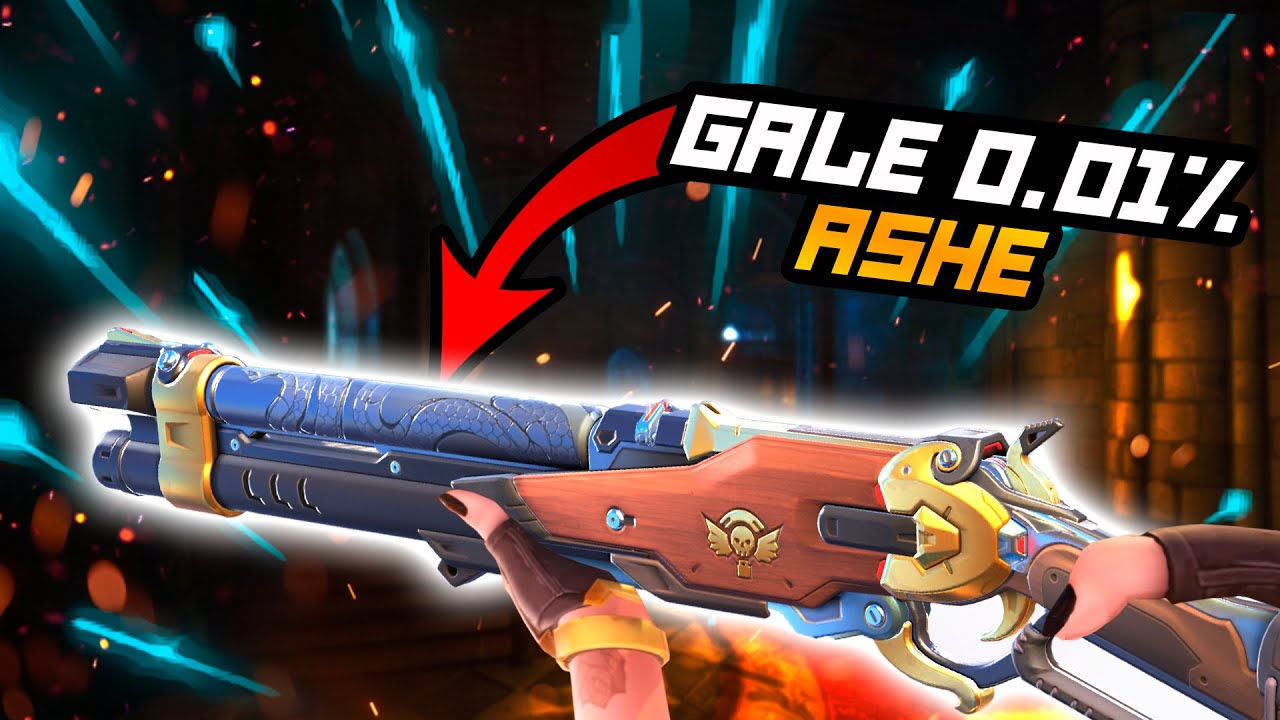 GALE TOP 500 ASHE AND CASSIDY! 40 ELIMS! 20K DMG! [ OVERWATCH 2 ]