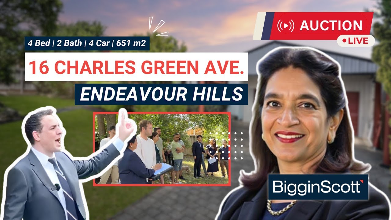 Live Auction @ 16 Charles Green Avenue, Endeavour Hills