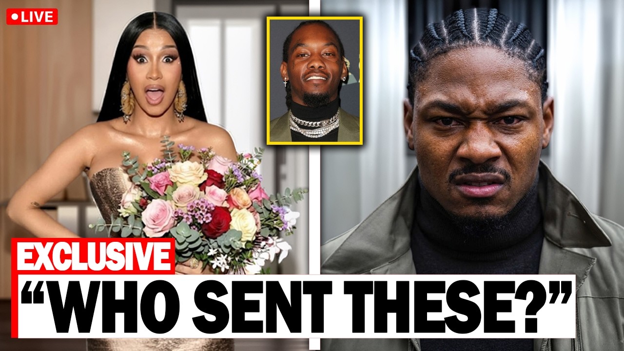 Cardi B Receives MYSTERY Roses In Dallas — Is Stefon Diggs Behind It?