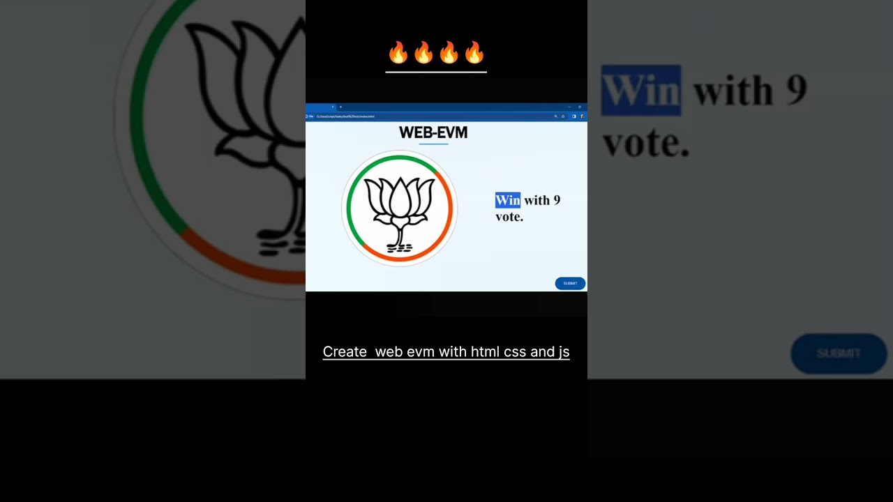 Web Evm Voting Code With js🔥🔥🔥 #automobile #coding #javascript #developer