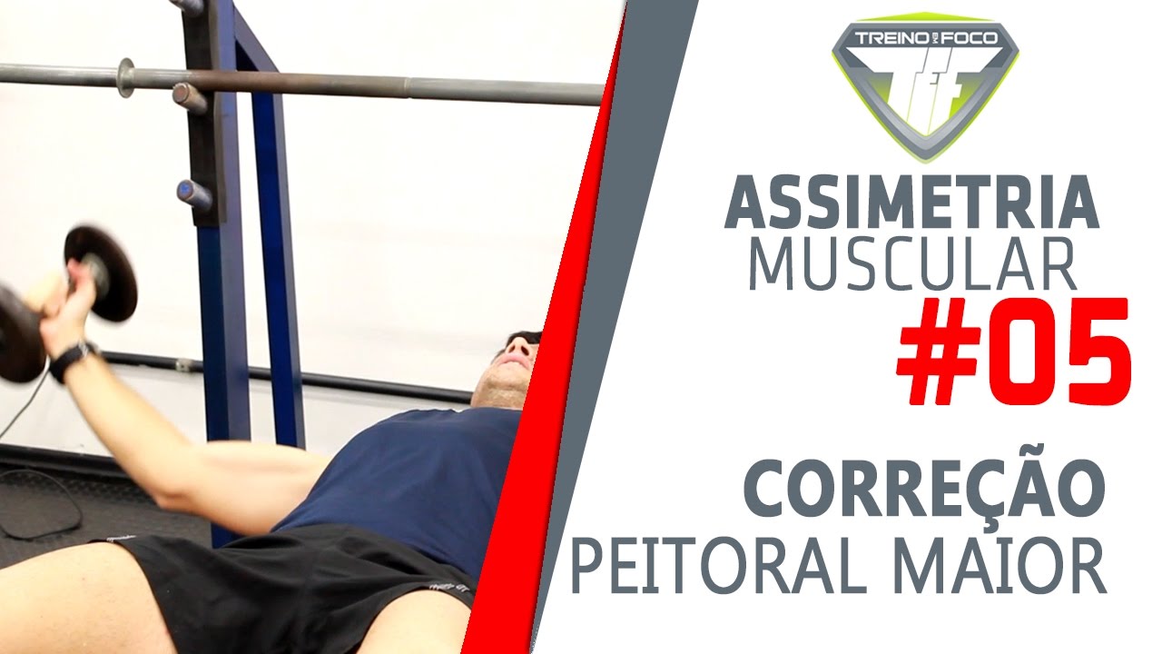 ASSIMETRIA MUSCULAR #5 - Corrigir assimetria de peitoral