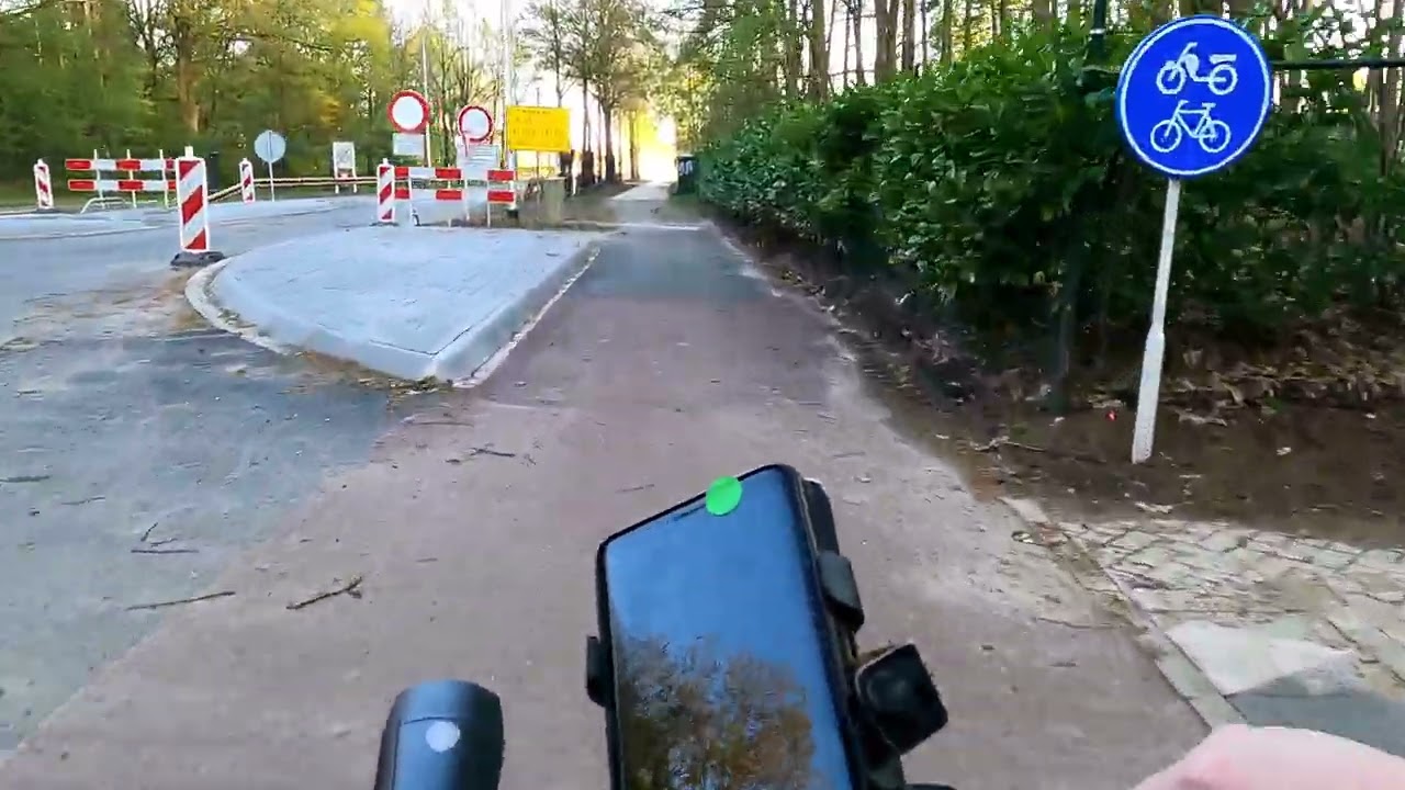 Bicycle ride from Rucphen to Zundert and Van Gogh square