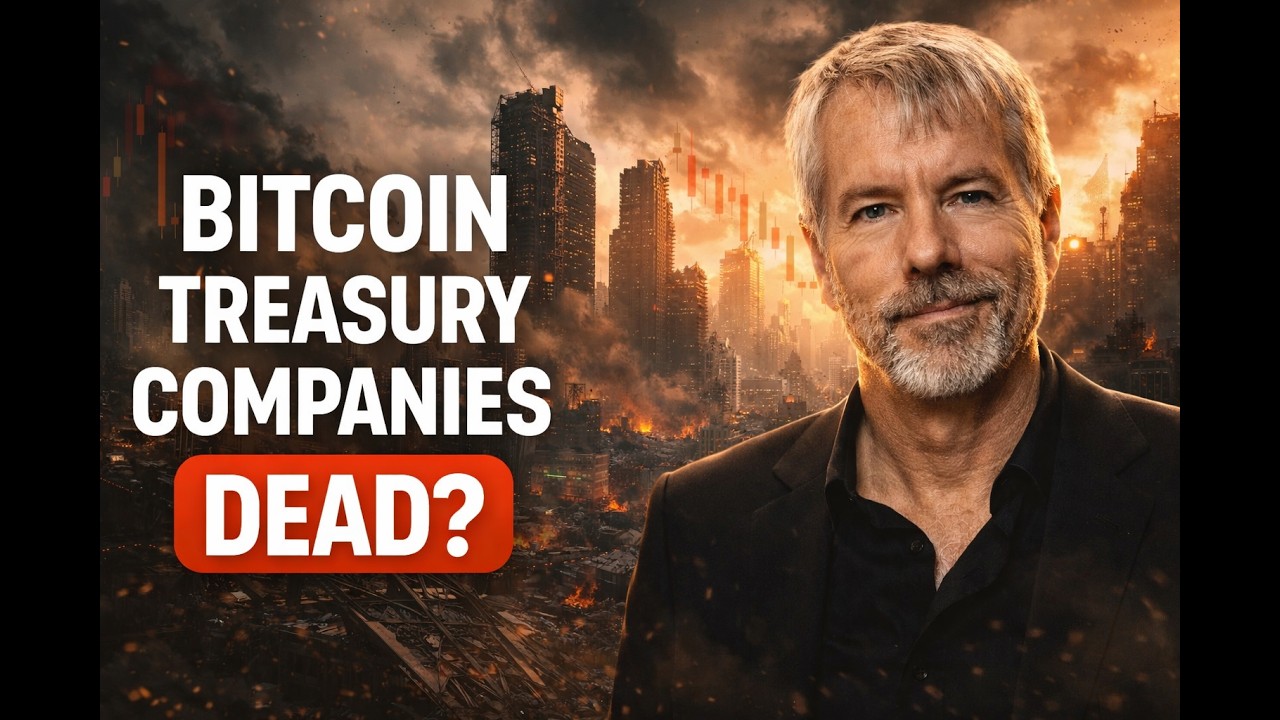 Bitcoin Treasury Companies DEAD? Saylor's MSTR Survived Worse (Pierre & Alexandre Explain)