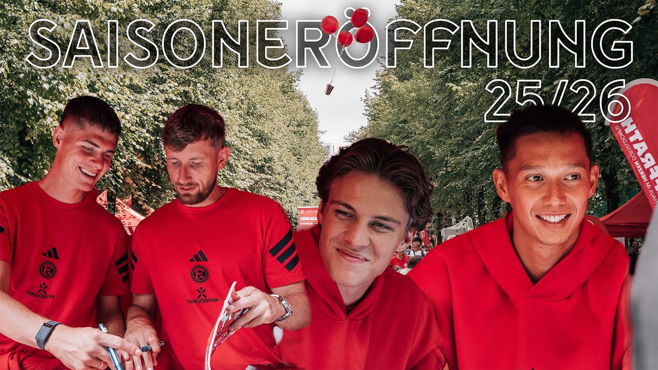 INSIDE | 15.000 Fans bei der F95-Saisoneröffnung im Hofgarten 🔴⚪️ | Fortuna Düsseldorf