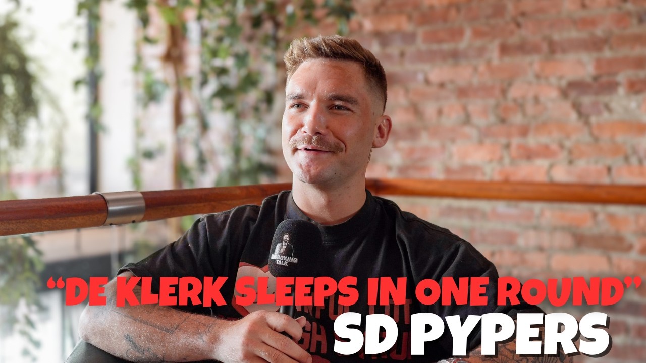 SD Pypers believes De Klerk gets KO'd by him in the 1st round on Fight Island