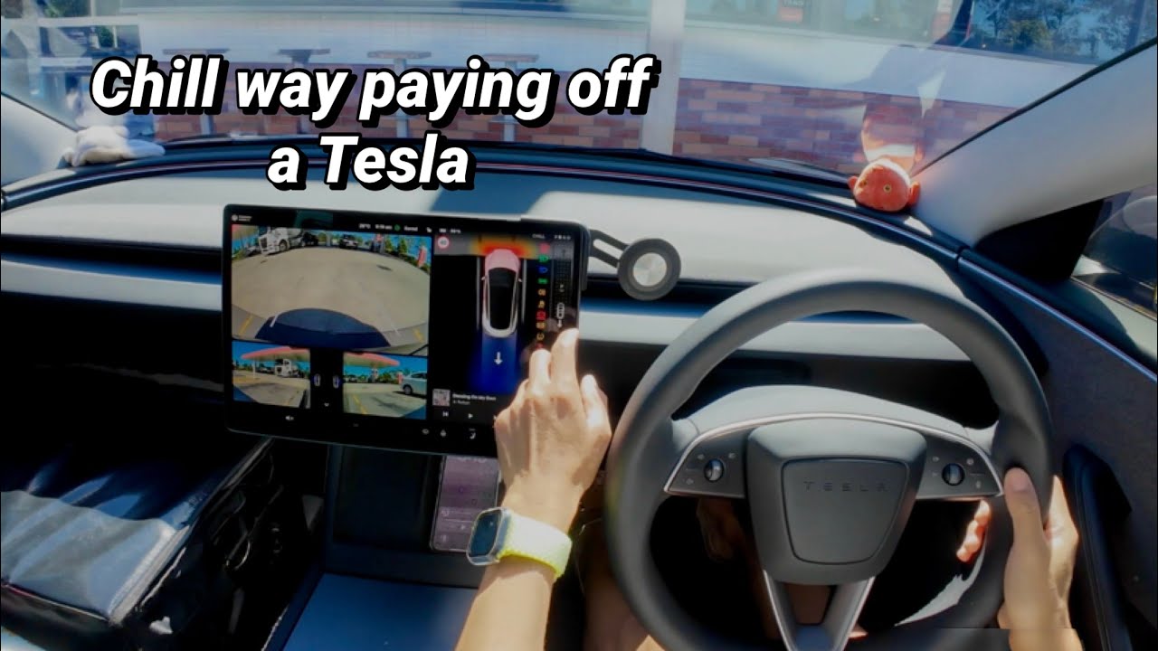 I don't work everyday | POV Paying Tesla with Food Delivery