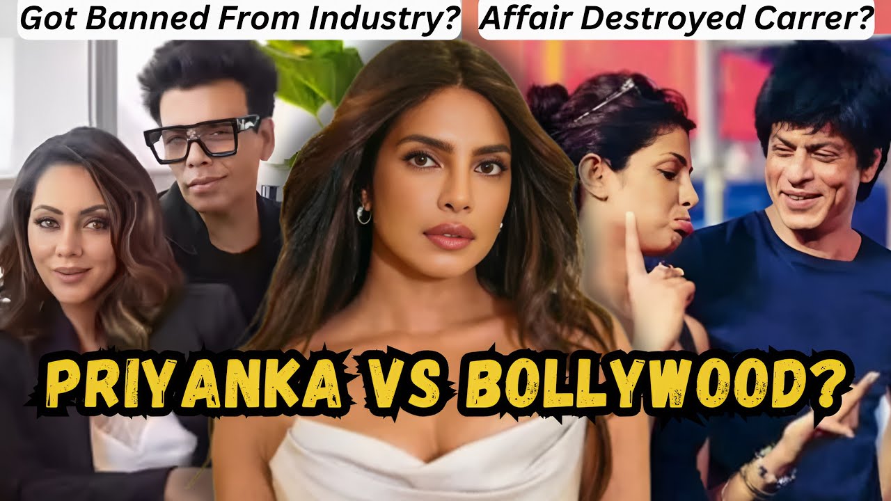 PRIYANKA CHOPRA AND SHAHRUKH KHAN'S RUMOURED AFFAIR: REPLIED ON GETTING IGNORED IN BOLLYWOOD?