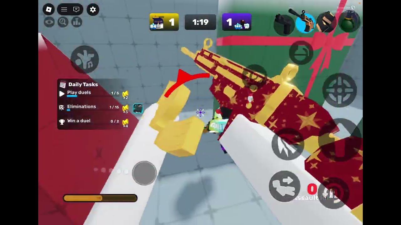 Today i will be playing default load out only(it was easy)