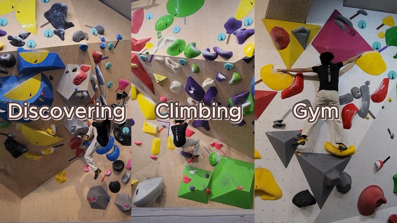 Challenging Myself with Cave Wall | Discovering Climbing Gym Episode 2