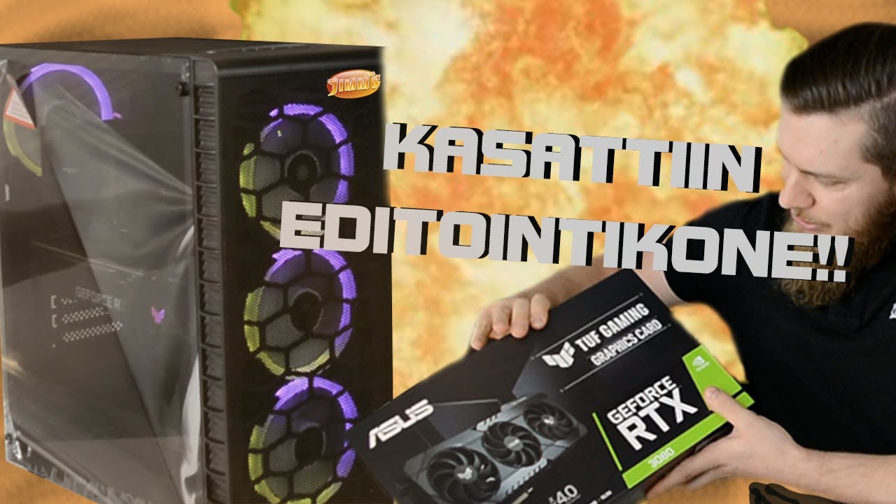 Jimm's Editointikone osa 1/3: Koneen kasaus feat. FLAMEKKi ja Keijo