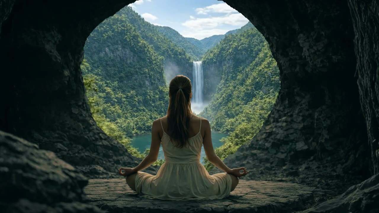 Deep Earth Calm | Relaxing Jungle Cave Meditation & Sounds | Calm, Relaxing Yoga & Meditation Music