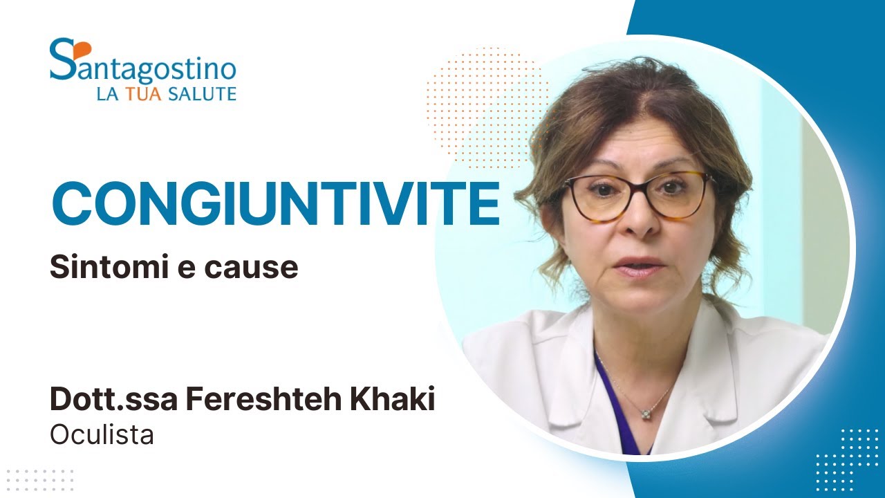 Congiuntivite: sintomi e cause