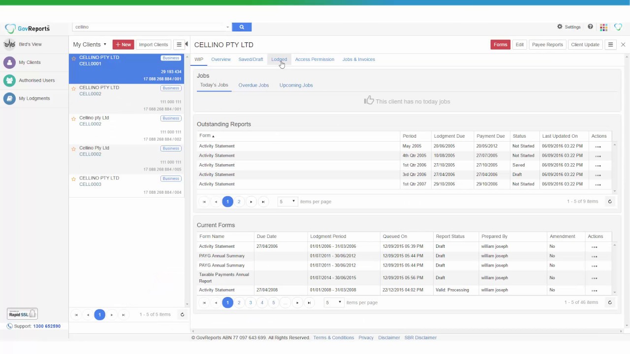 Prepare & Lodge Taxable Payment Annual Report (TPAR) using GovReports
