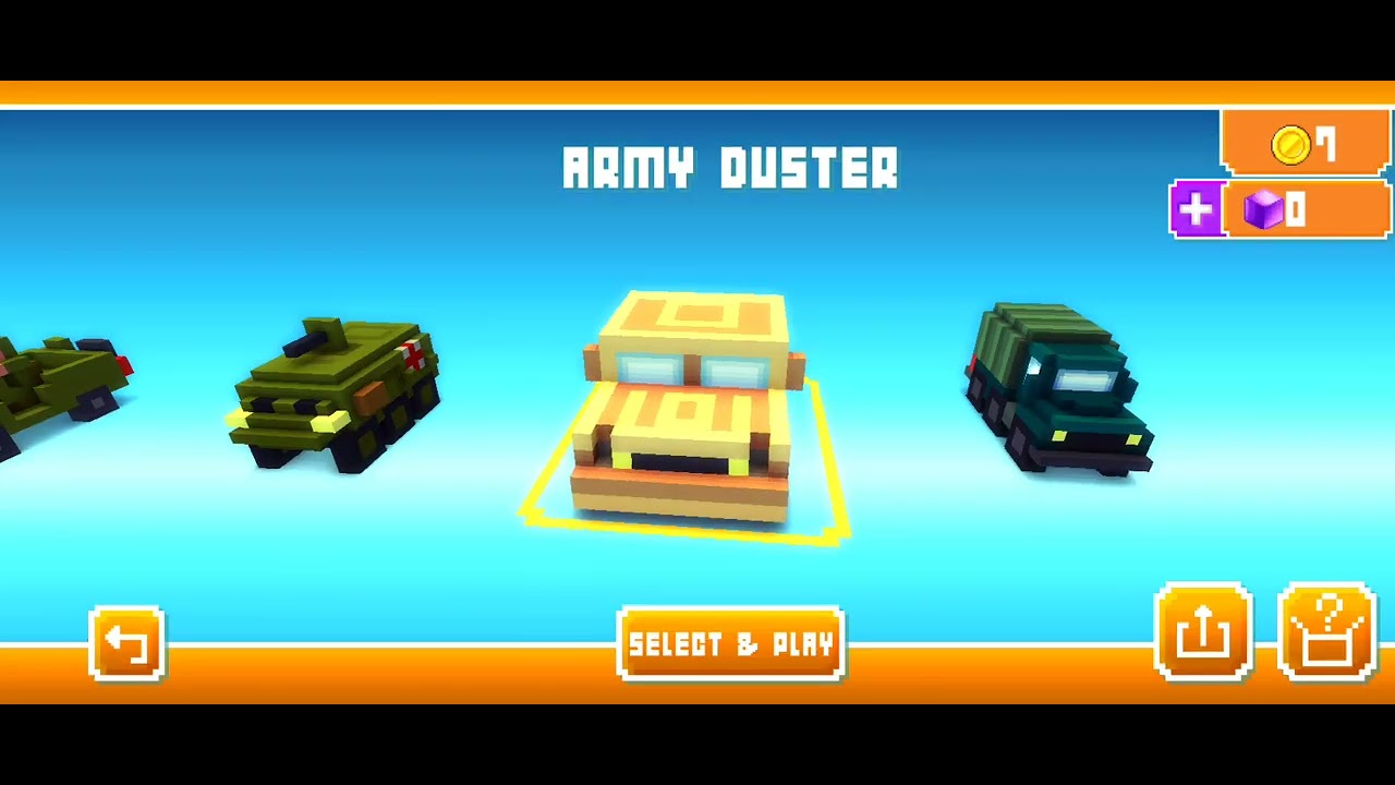 Blok arabalarla makas atmak