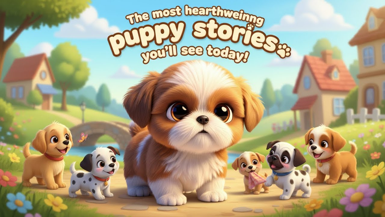 The most heartwarming puppy stories you’ll see today. 🥺✨