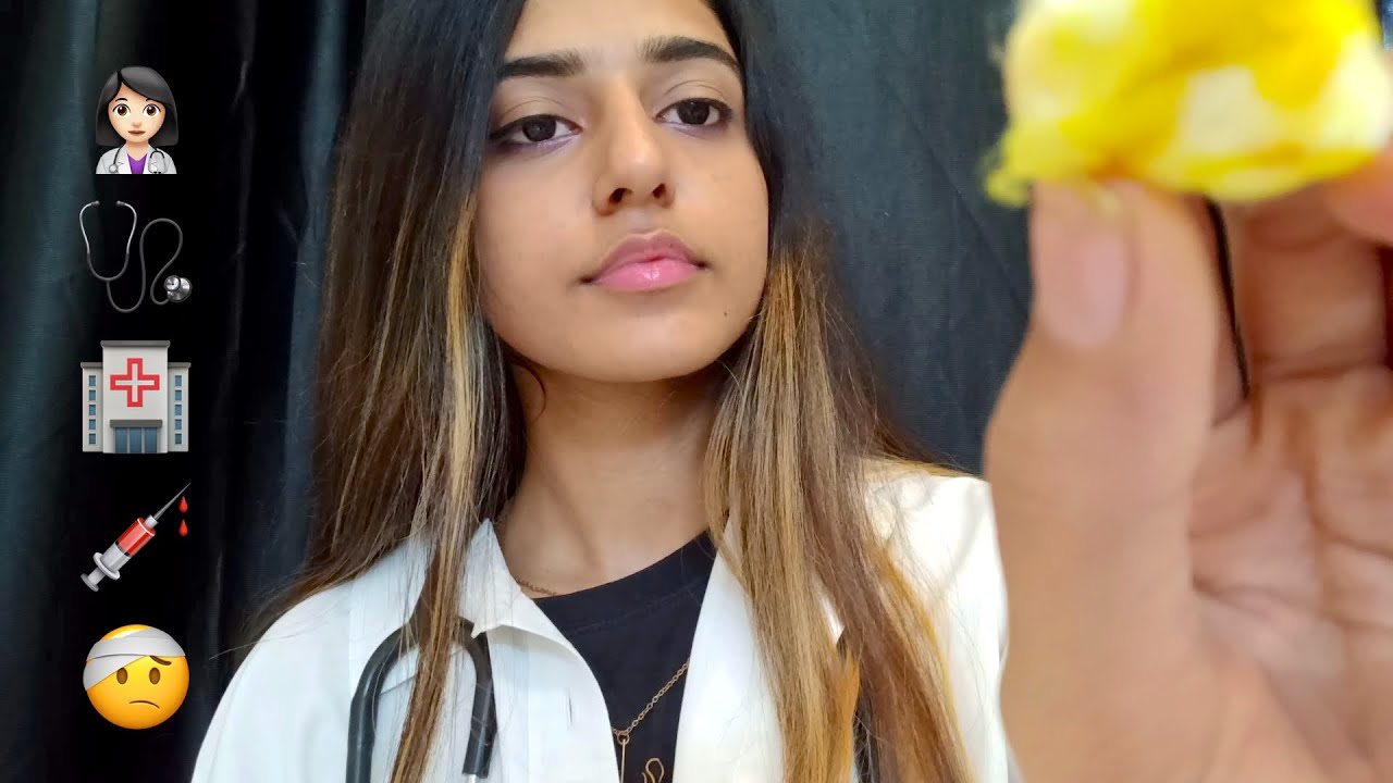 Hindi ASMR | Indian Doctor Treats And Stitches Your Wounds | Roleplay