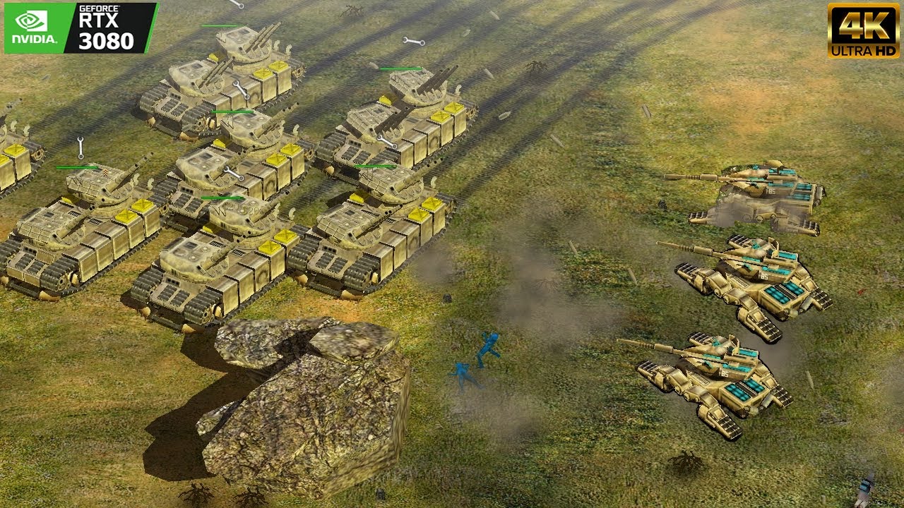 ВНИМАНИЕ: КАРКАДАН ПРОТИВ АЗАИЛА - СРАЖЕНИЕ ДВУХ СУПЕР ЮНИТООВ ГЛА - C&C Generals Zero Hour CONTRA