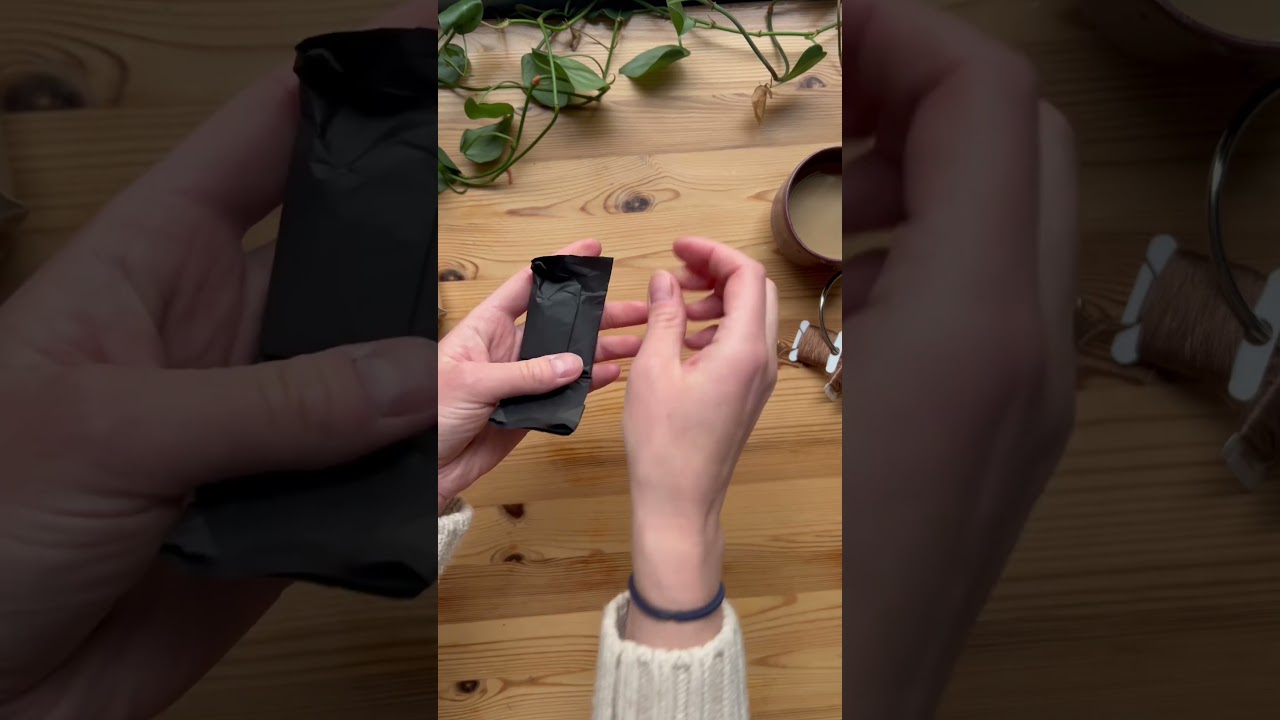Unpacking 1,000 Embroidery Needles ASMR | Hannah Lamar Studio #asmr #art #embroidery
