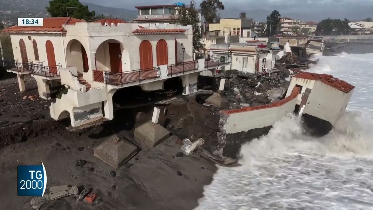 Maltempo, famiglie evacuate a Catania. Allerta rossa al Sud