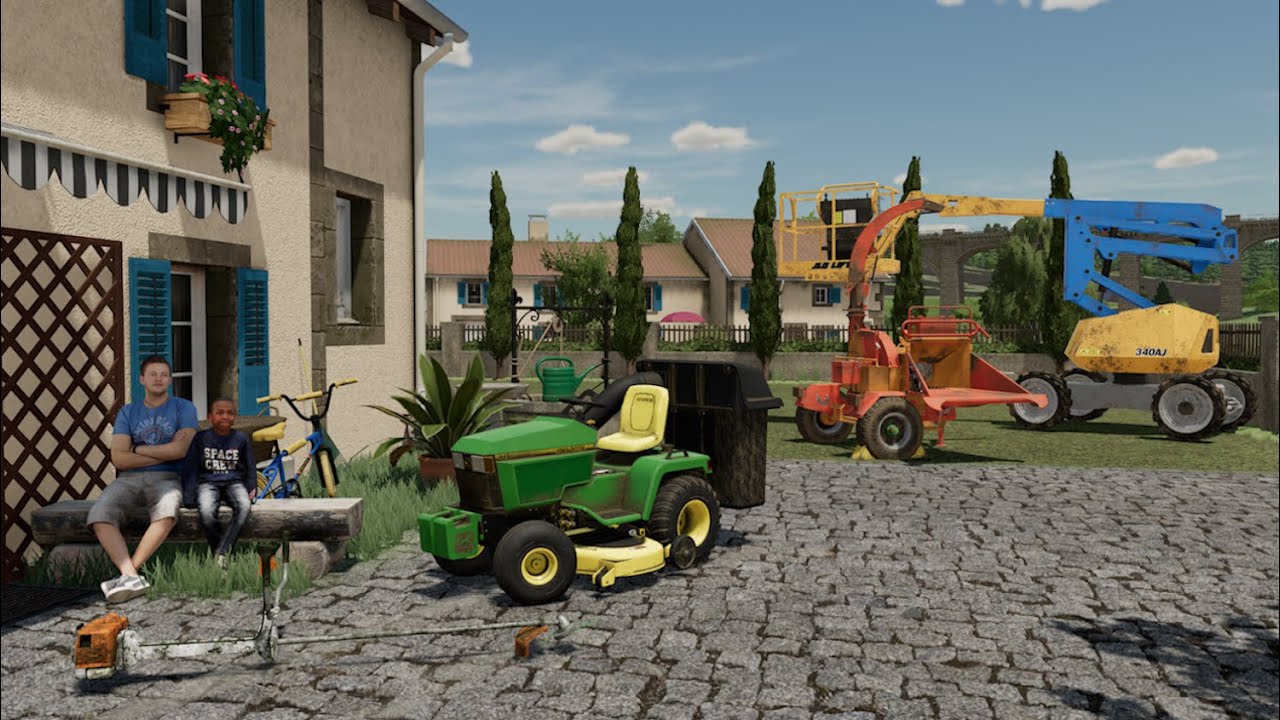Travaux paysager Entretien de jardin - Pallegney | Farming Simulator 22