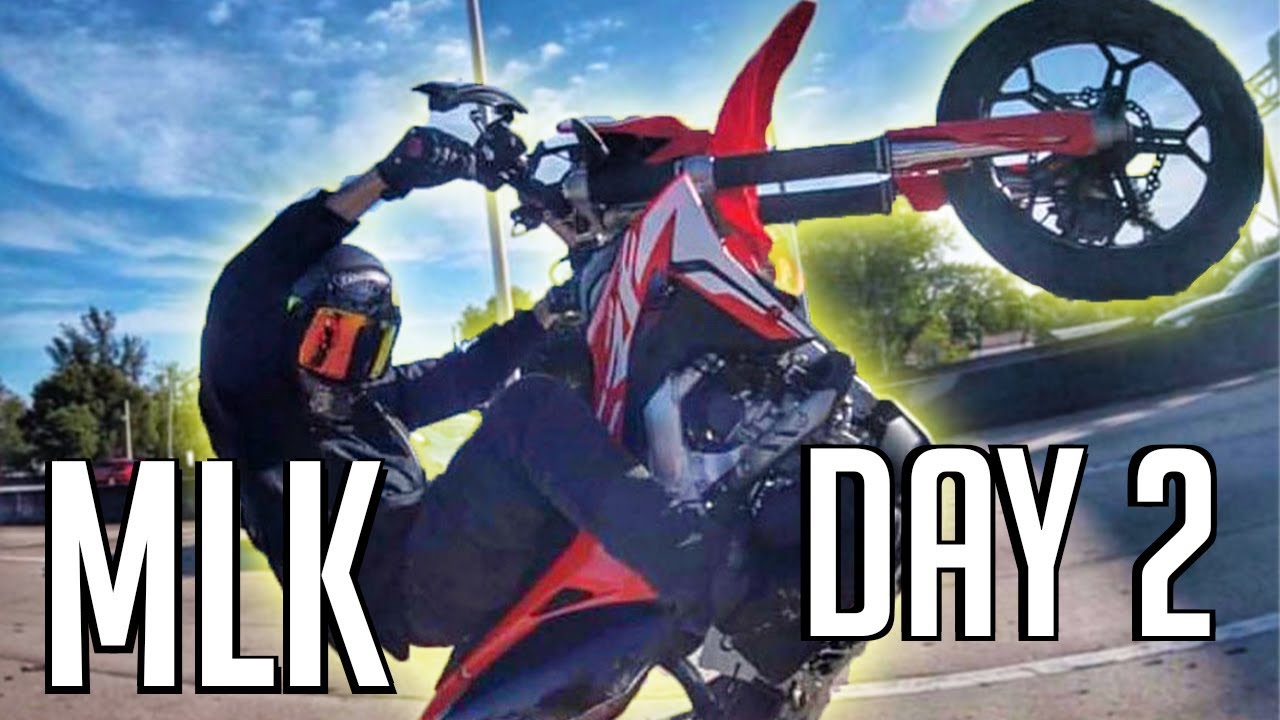 1000's Of Bike's Everywhere In Miami! - 2019 MLK Day 2
