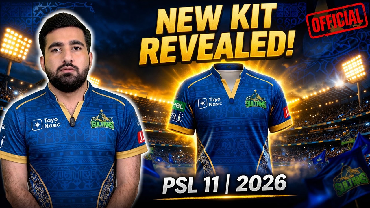 Multan Sultans PSL 11Kit REVEALED! Official Jersey 2026 Full Review | South Punjab Ajrak Copy?