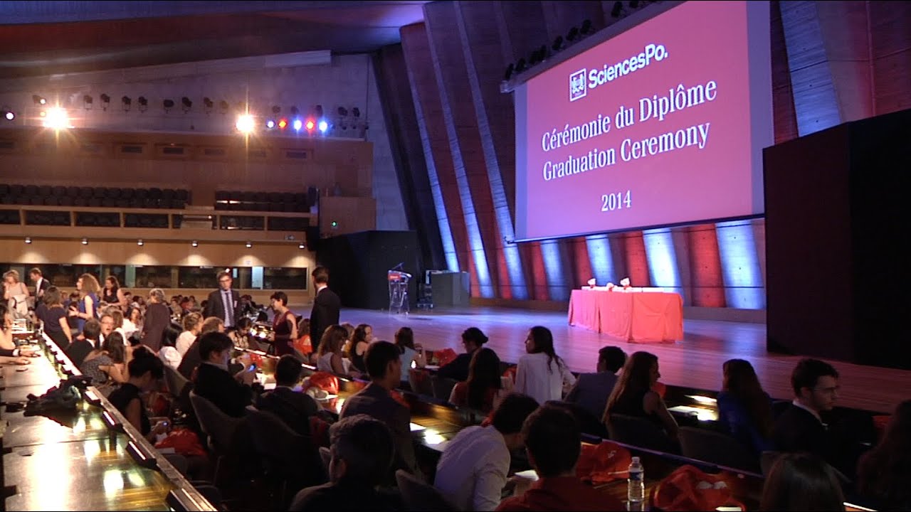 Sciences Po : la remise des diplômes 2014