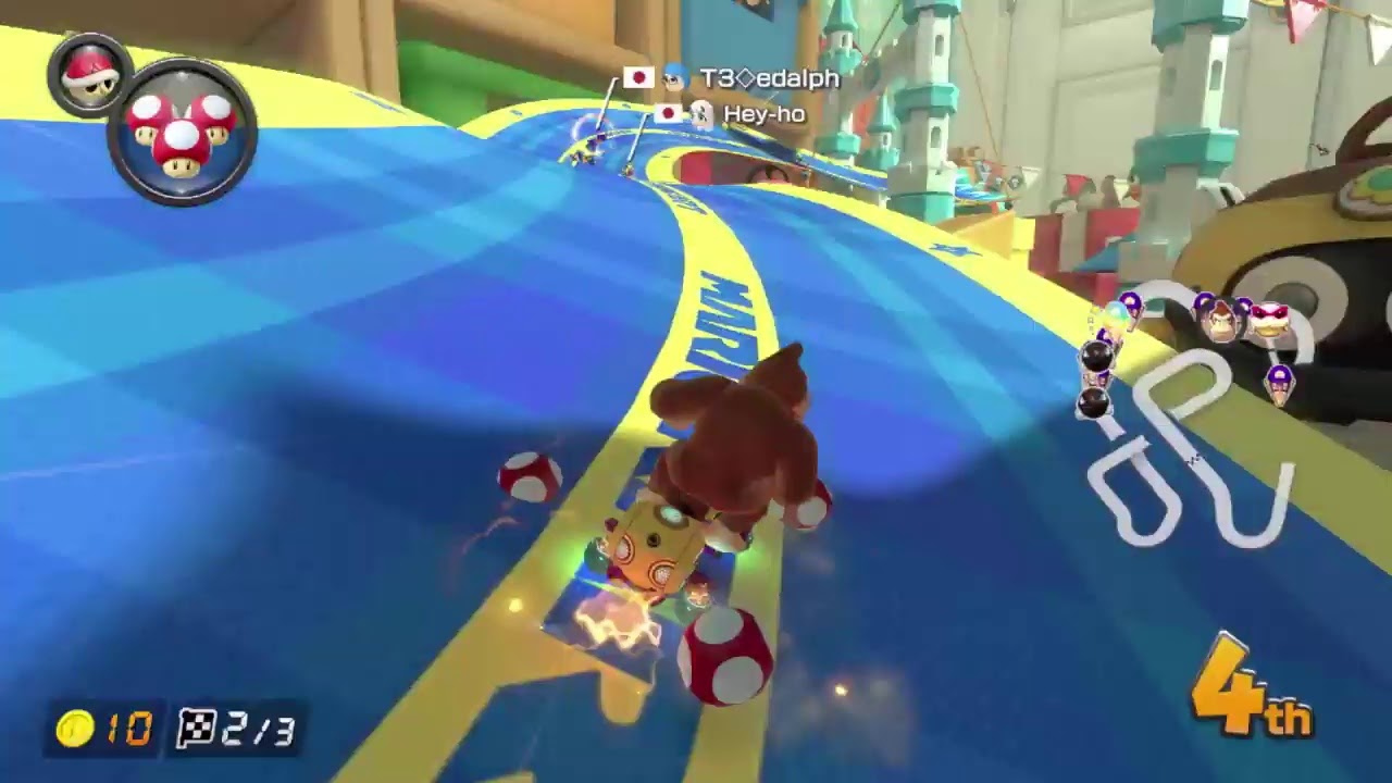 【マリオカート8DX】MKCentral Early 2v2 FFA #4 1回戦