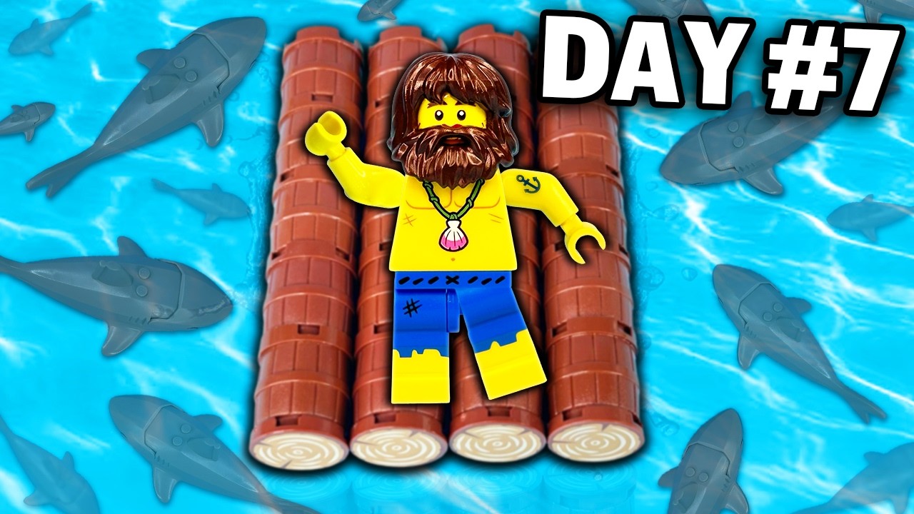 STRANDED on a LEGO RAFT...