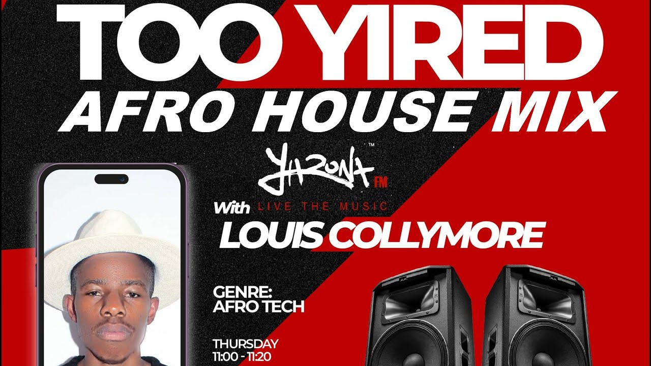 AFRO HOUSE MIX 2024 - Yarona fm| Tech DJ Set Live| LOUIS COLLYMORE EP26
