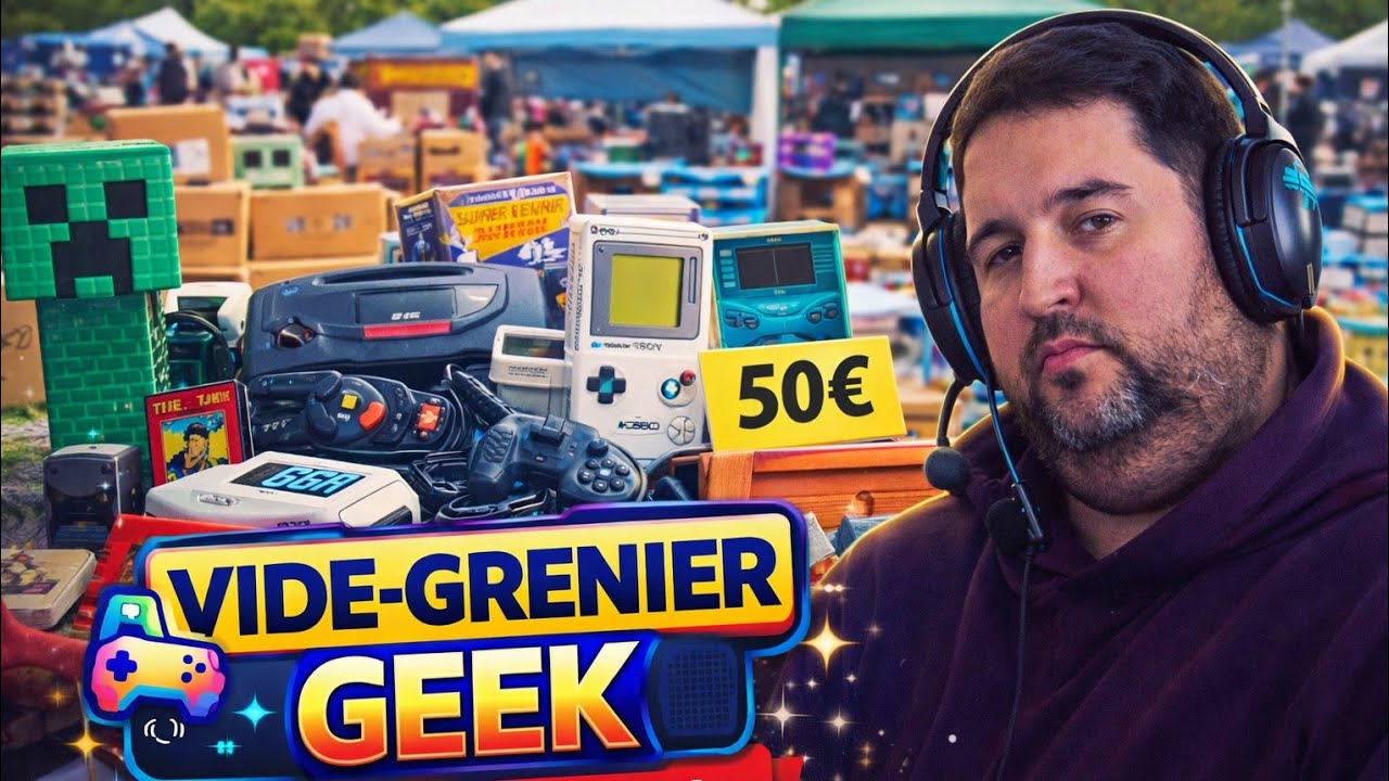 VIDE GRENIER GEEK - ARNAQUE OU PAS ? DES PRIX INCROYABLEMENT CH&Egrave;RE !!