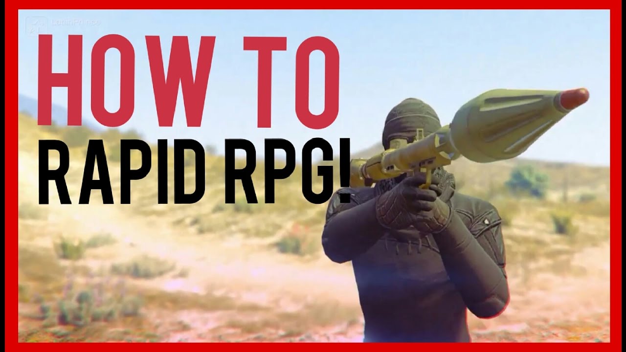 How To Be A TryHard | How To Rapid RPG! | No Reload | GTA5 Online | TY 200 Subscribers! Glitch?