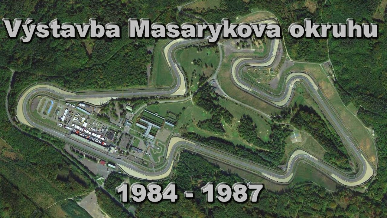 Stavba Masarykova okruhu 1984 - 1987