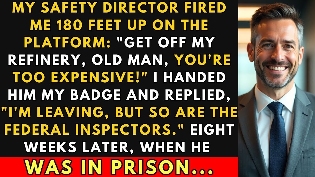 Safety Director Fired Me 180ft Up On Platform — I Triggered Feds, Shut Down Plant For 8 Weeks