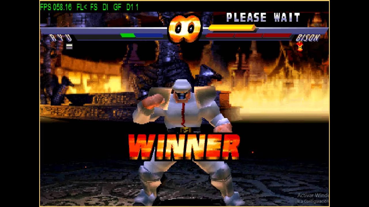 Street Fighter EX2 PLUS ALL CHARACTERS vs BISON II