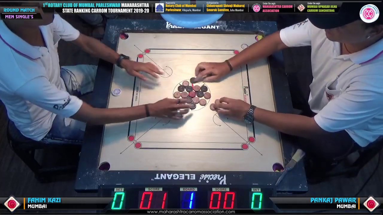 MCA LIVE: FAHIM KAZI (MUMBAI) VS PANKAJ PAWAR (MUMBAI)