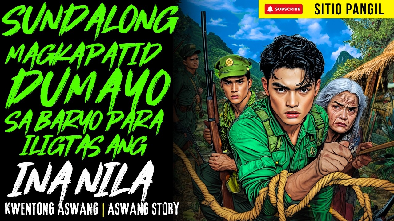 SUNDALONG MAGKAPATID DUMAYO SA BARYO PARA ILIGTAS ANG INA NILA | Kwentong Aswang | True Story