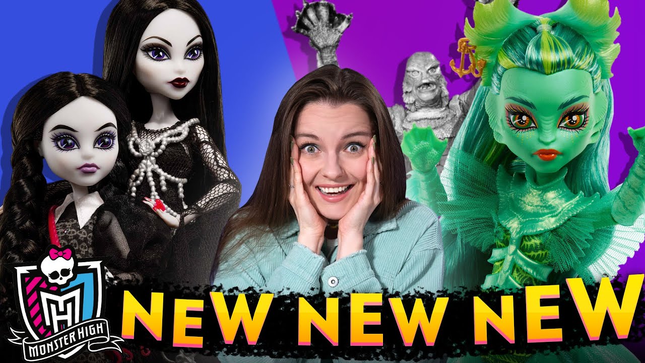 ГОРШОЧЕК, НЕ ВАРИ! Новости Monster High: Мортиша и Уэнсдей, Тварь из Черной Лагуны, клубная Оперетта