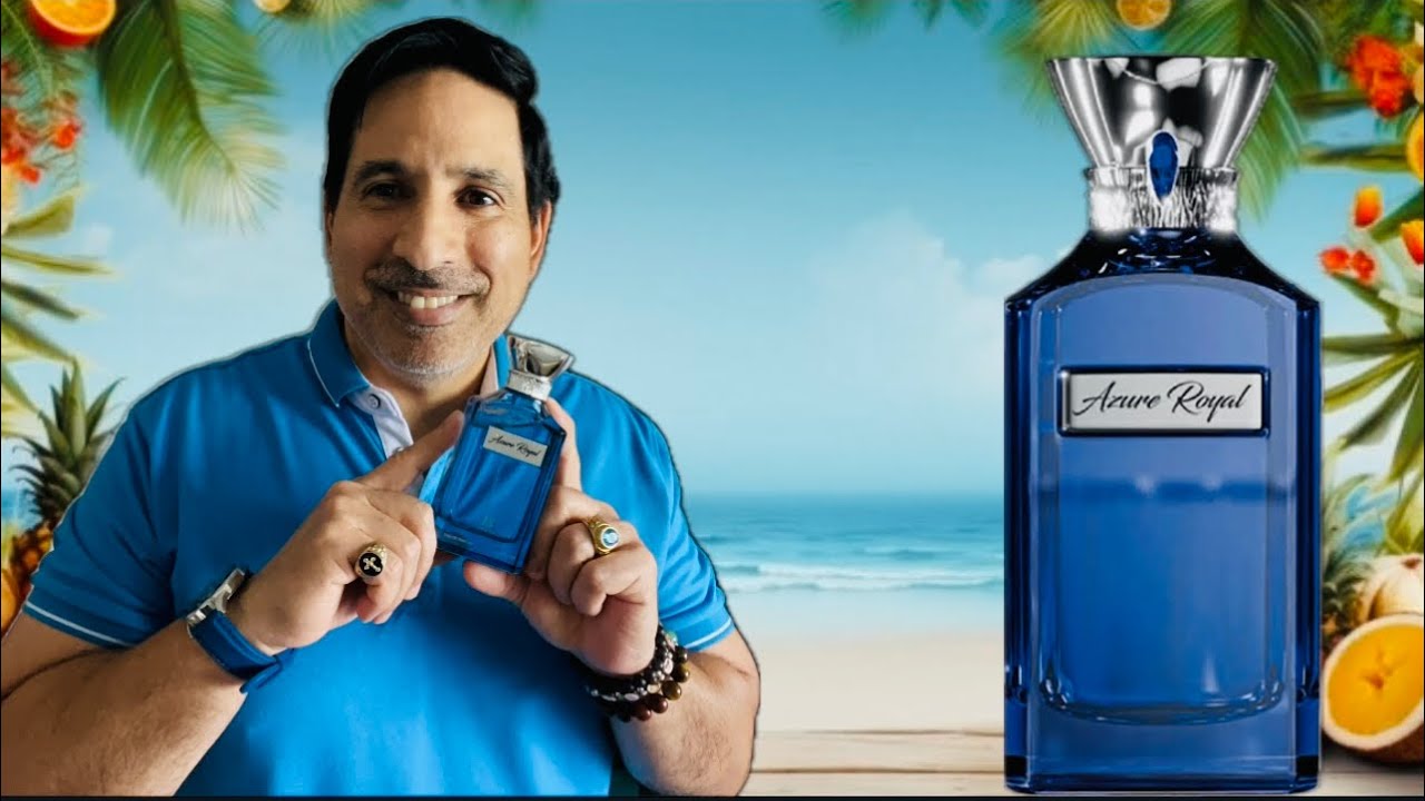 Perfume Versatil👌 AHMED AL MAGHRIBI AZURE ROYAL🥰 #perfume #fragrance #video 