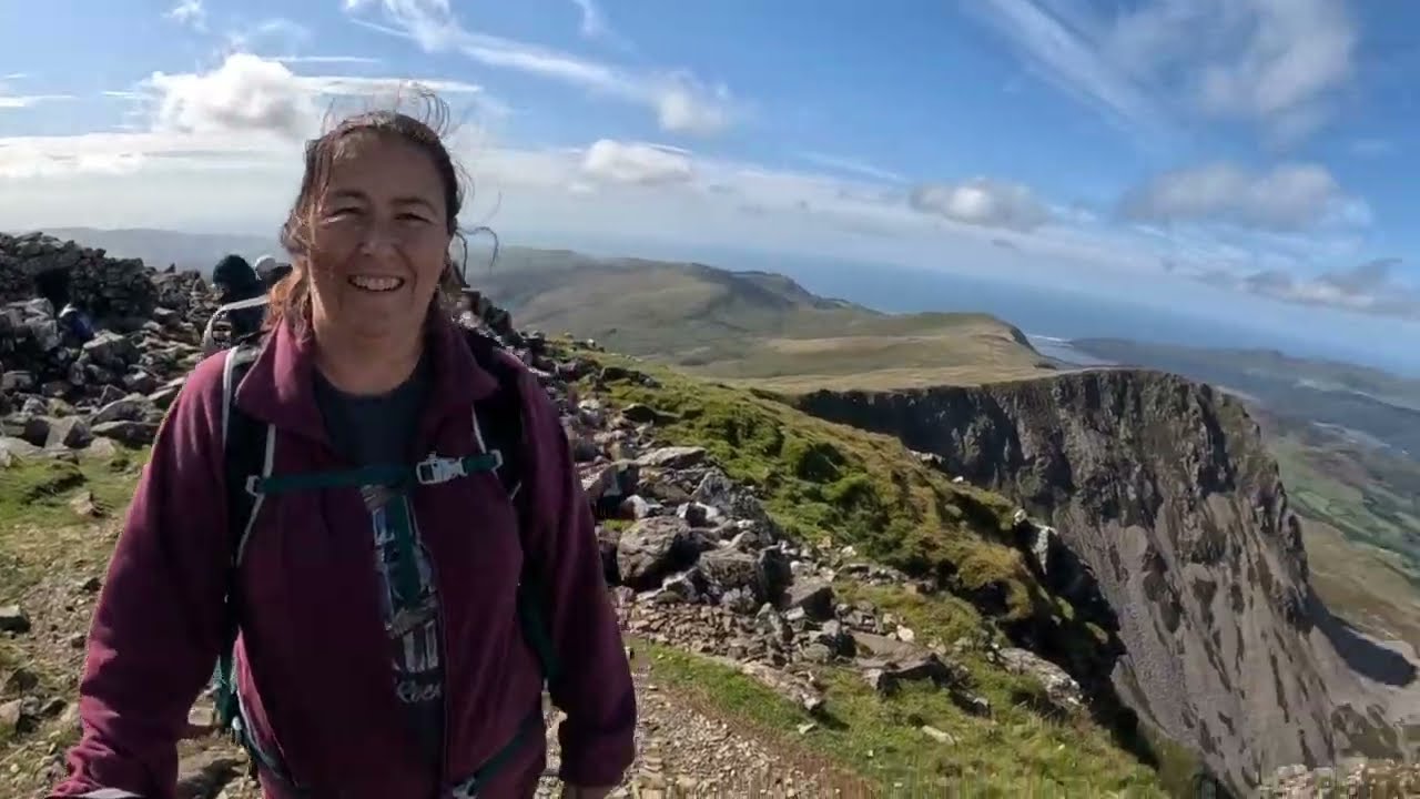 A tough walk up Cadair Idris