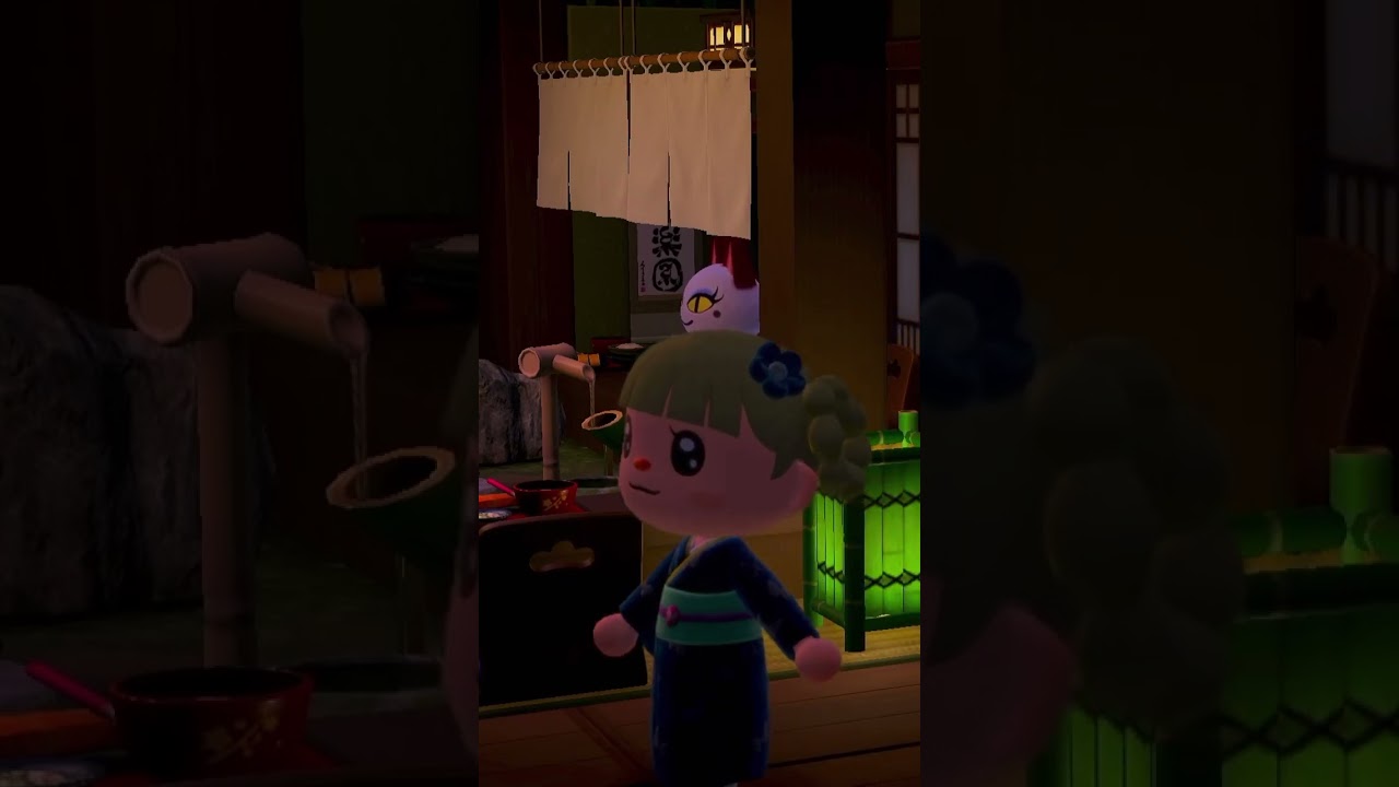 【あつ森ASMR】和食🍲／vlog／【環境音】【作業音】 #animalcrossingbgm #asmr #animalcrossing #あつ森