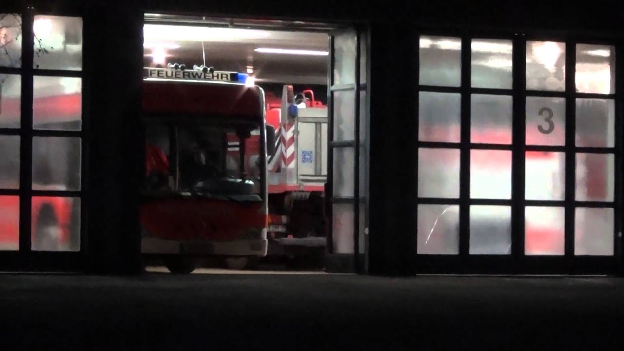 GRTW Berufs-Feuerwehr Stuttgart (+ Alarmgong)
