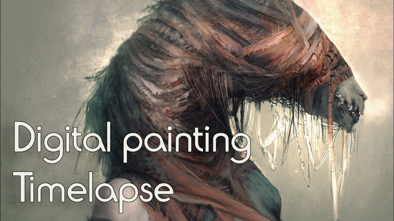 Binds - Digital painting timelapse